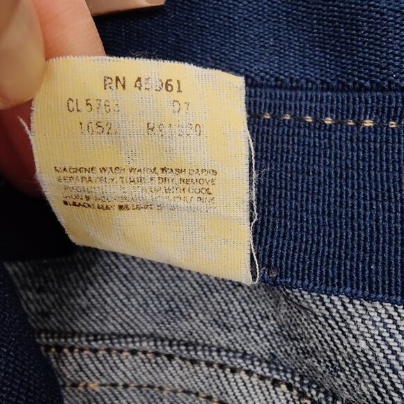 Vintage 80s Sears Womens Sz 8 Super High Rise Relaxed Baggy Mom Jeans Dark Wash - Picture 5 of 9